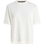 Calvin Klein Sport Gym T-shirt Vit Large Dam