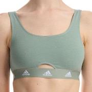 adidas BH Scoop Bralette Grön bomull Large Dam