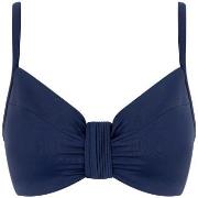 Femilet Arizona Underwire Bikini Bra Mörkblå polyester C 80 Dam