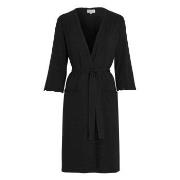 Damella Viscose Plain Wave Robe Svart Bambu XX-Large Dam