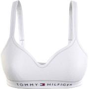 Tommy Hilfiger BH Bralette Lift Vit ekologisk bomull X-Large Dam