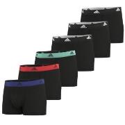 adidas Kalsonger 6P Active Flex Cotton Trunks Svart bomull Large Herr