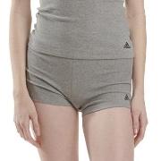 adidas Trosor Active Flex Ribbed Boxer Shorts Grå bomull X-Large Dam