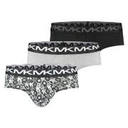 Michael Kors Kalsonger 3P Fashion Low Rise Brief Svart/Vit bomull Medi...