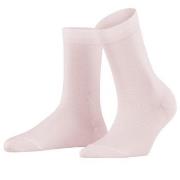 Falke Strumpor Women Cotton Touch Ljusrosa Strl 39/42 Dam