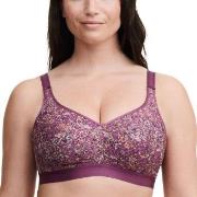 Chantelle BH C Magnifique Wirefree Support Bra Printed lila E 80 Dam