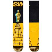 Happy socks Strumpor Star Wars C-3PO Sock Svart/Gul bomull Strl 36/40