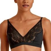 Calida BH Natural Skin Lace Bra Svart X-Small Dam