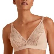 Calida BH Natural Skin Lace Bra Beige Small Dam