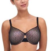 Chantelle BH Smooth Lines Covering Underwired Bra Svart m Beige F 90 D...