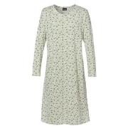 Trofe Bamboo Long Sleeve Dress Grön blommig Medium Dam