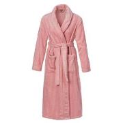 Trofe Braid Fleece Robe Rosa polyester XX-Large Dam