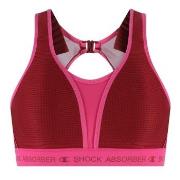 Shock Absorber BH Ultimate Run Padded Bra Rosa/Röd B 75 Dam