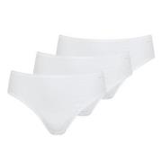 Mey Trosor 3P Organic Cotton American Briefs Vit bomull 46 Dam