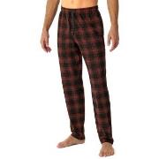 Schiesser Mix Plus Relax Long Pants Röd Mönster bomull 56 Herr