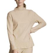 Calida Home Hub Sweater Creme bomull Medium Dam