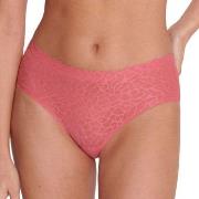 Sloggi Trosor ZERO Feel Lace 2.0 High Waist Brief Rosa X-Small Dam