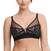 Chantelle BH Corsetry Embroidery Wirefree Support Bra Svart D 90 Dam