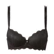 Trofe Julia Lace Padded Bra BH Svart polyamid B 80 Dam