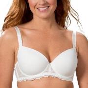 Trofe Julia Padded Bra BH Vit polyamid E 90 Dam