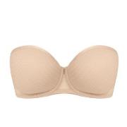 Freya BH Tailored Underwire Moulded Strapless Bra Beige F 85 Dam