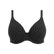 Elomi Bazaruto Underwire Plunge Bikini Top Svart polyamid J 95 Dam