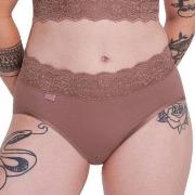 Sloggi Trosor Romance Midi Mörkrosa 50 Dam