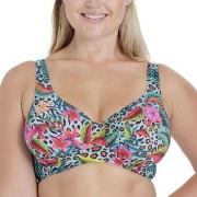 Miss Mary Amazonas Bikini Top Blå m blommor C 95 Dam