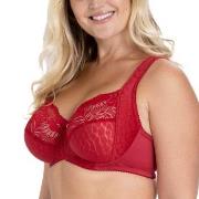 Miss Mary Jacquard And Lace Underwire Bra BH Röd B 90 Dam