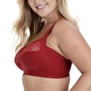 Miss Mary Lovely Lace Support Soft Bra BH Röd C 105 Dam