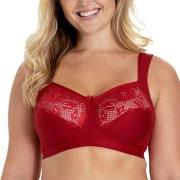 Miss Mary Lovely Lace Support Soft Bra BH Röd H 115 Dam