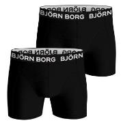 Bjorn Borg Bamboo Cotton Blend Boxer Kalsonger 2P Svart Medium Herr