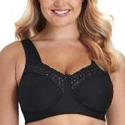 Miss Mary Broderie Anglais Soft Bra BH Svart E 85 Dam