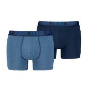 Puma Kalsonger 2P Men Everyday Basic Boxer Denimblå bomull Large Herr