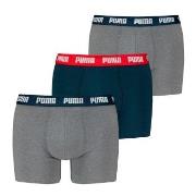 Puma Kalsonger 3P Men Everyday Boxer Grå/Blå bomull Medium Herr