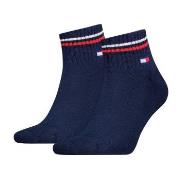 Tommy Men Uni TJ Iconic Quarter Socks Strumpor 2P Marin Strl 43/46