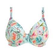 Elomi Sunshine Cove Underwire Plunge Bikini Top Blå Mönstrad G 90 Dam