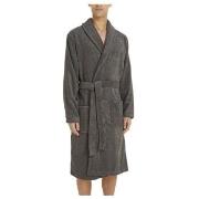 Tommy Hilfiger Cotton Towelling Bathrobe Grå bomull Medium Herr