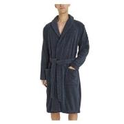 Tommy Hilfiger Cotton Towelling Bathrobe Marin bomull X-Large Herr