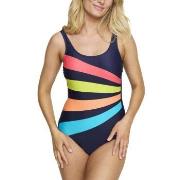 Damella Alice Chlorine Resistant Swimsuit Flerfärgad-2 40 Dam