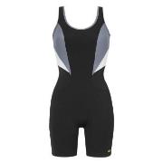 Damella Cindy Chlorine Resistant Long Leg Swimsuit Svart polyamid 46 D...