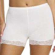 Damella Trosor Lace Boxer Brief Vit polyester Large Dam