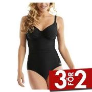 Damella Liza Swimsuit Svart G 40 Dam