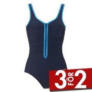 Damella Marlene Swimsuit Marin/Blå 42 Dam
