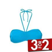 Damella Olivia Padded Bikini Bra Turkos 44 Dam