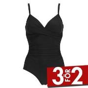 Damella Tara Swimsuit Svart 42 Dam