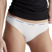 Calvin Klein Trosor Modern Logo Bikini Brief Vit bomull X-Small Dam