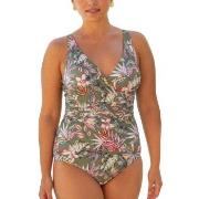 Trofe Tropical Maderia Swimsuit Grön Mönstrad 52 Dam