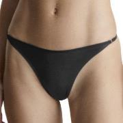 Calvin Klein Trosor Minimalist Thong Svart Medium Dam