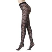 Oroblu Strumpbyxor Sensuel Lace Tights 20 Svart polyamid L/XL Dam